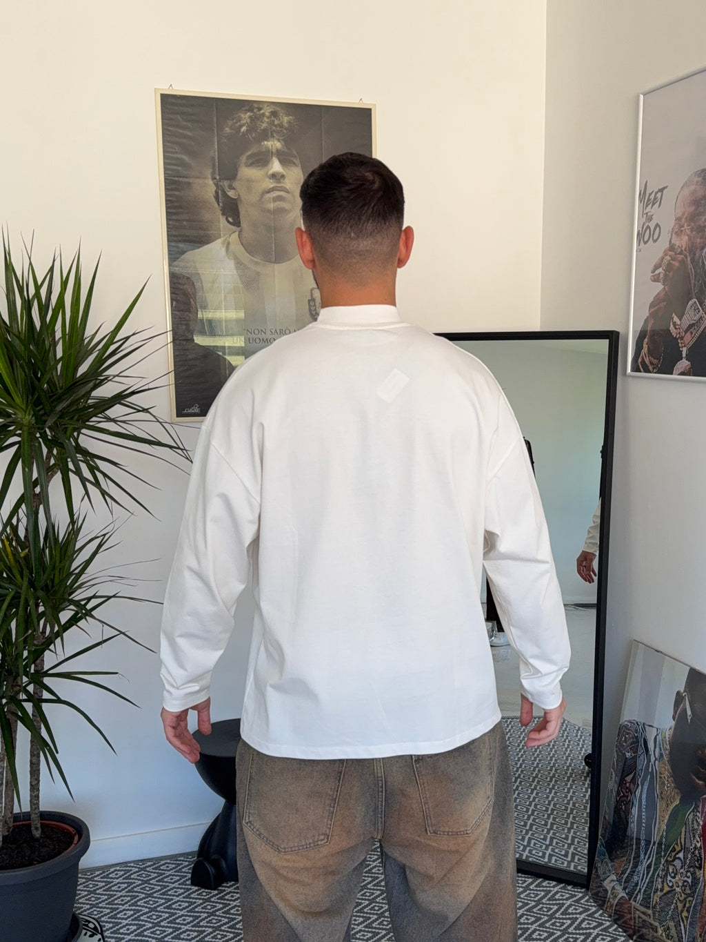 Long sleeve maniche lunghe BIANCA