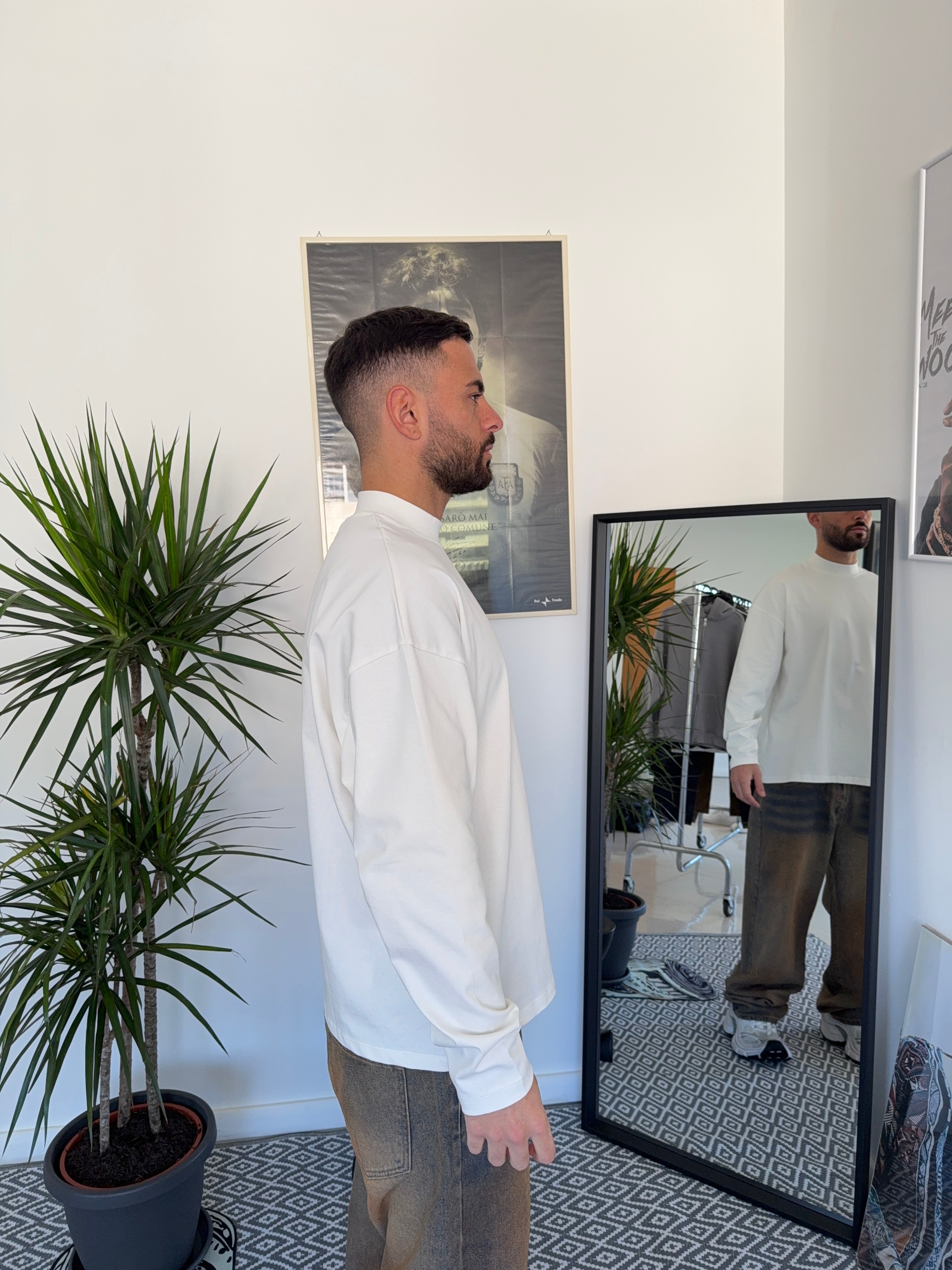 Long sleeve maniche lunghe BIANCA