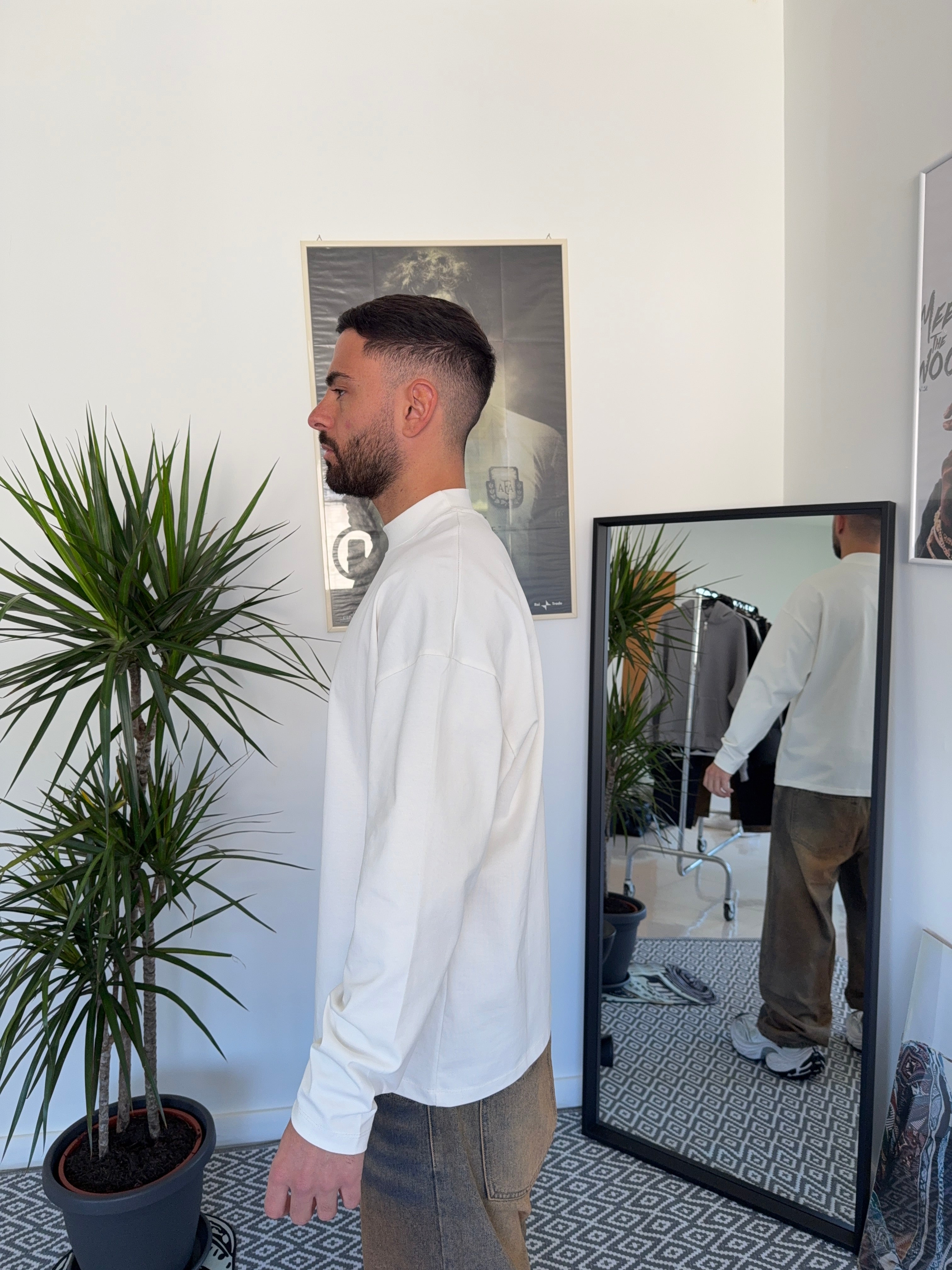 Long sleeve maniche lunghe BIANCA