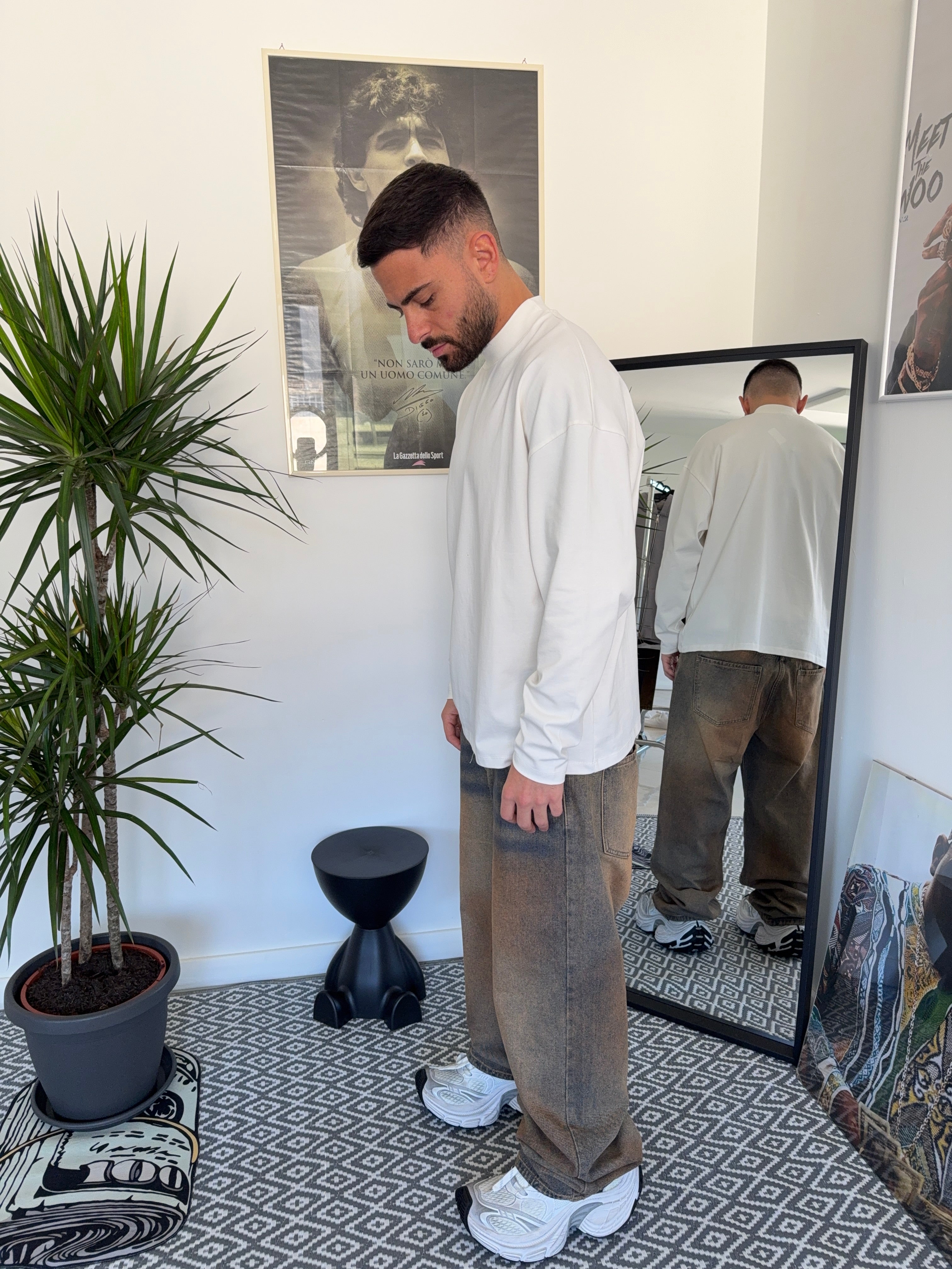 Long sleeve maniche lunghe BIANCA